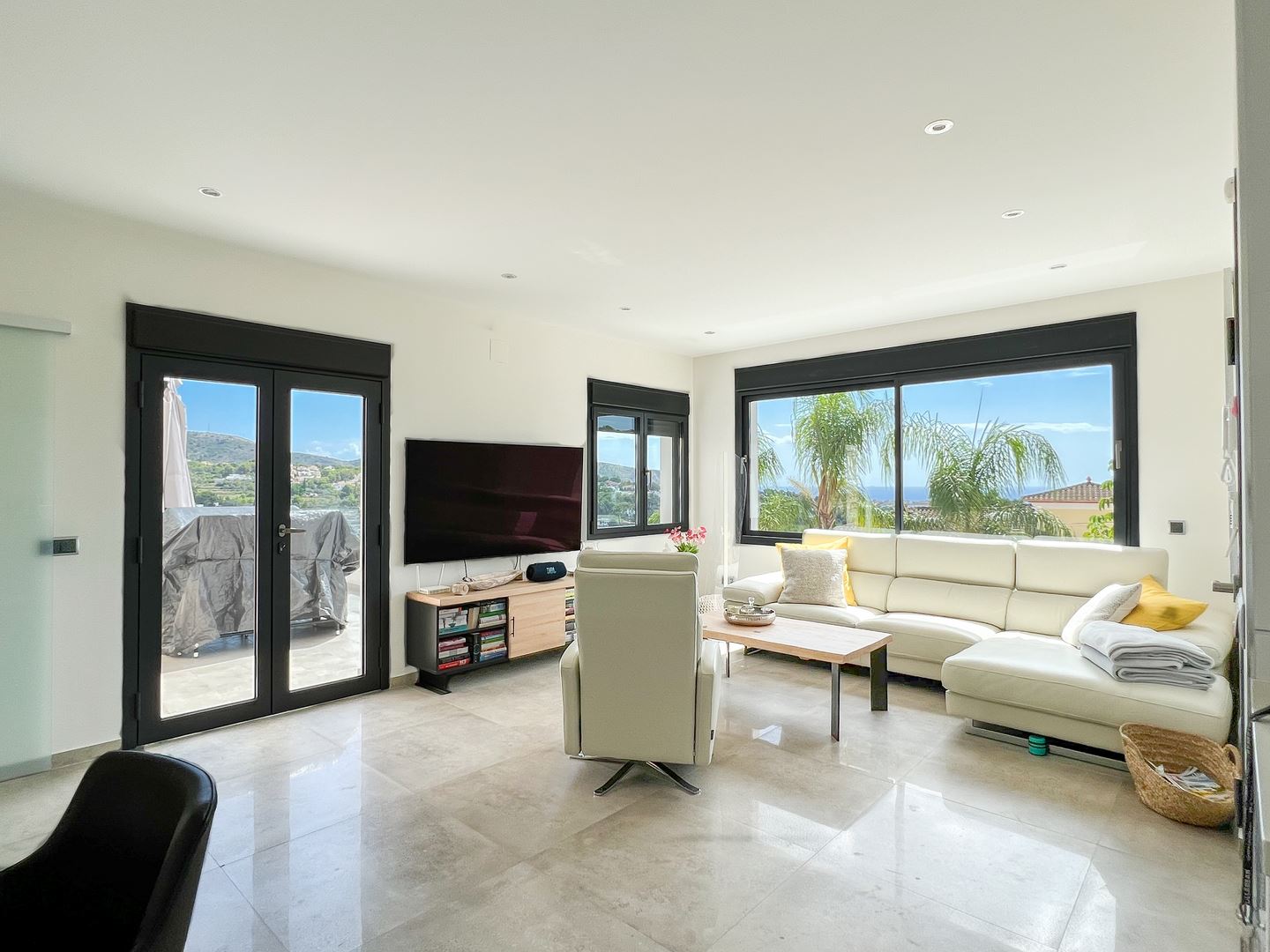Superbe Villa neuve 3 chambres avec vue mer à vendre à Moraira