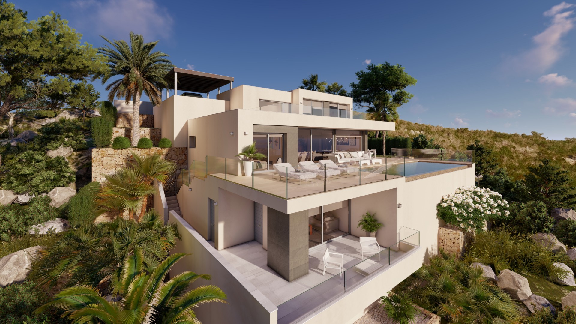 Villa de luxe vue mer à vendre La Cumbre del Sol