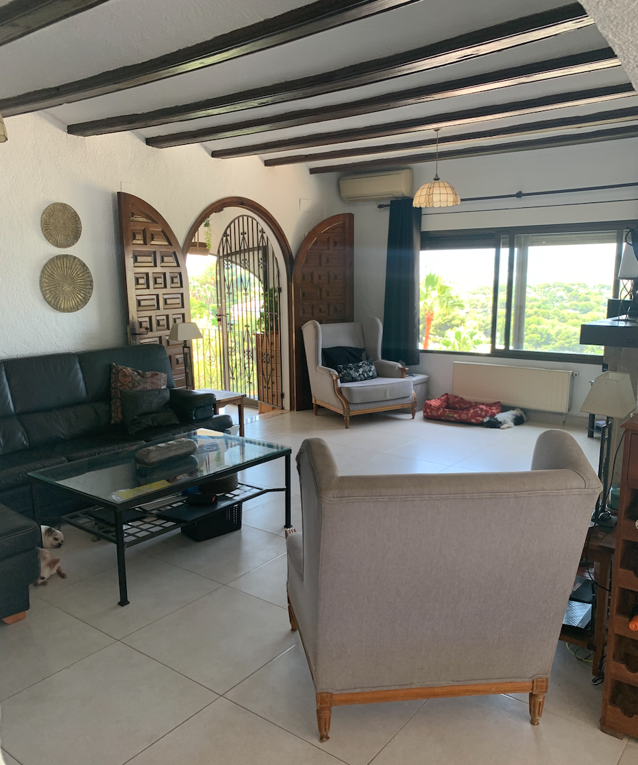 Superbe villa 4 chambres à vendre avec vue panoramique sur Javea et la mer